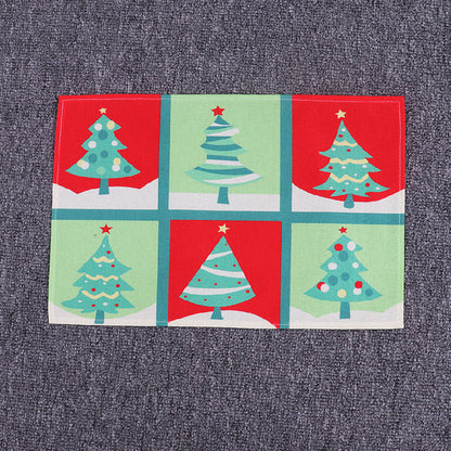 New Christmas Home Decoration Products Restaurant Hotel Table Mat Tablecloth